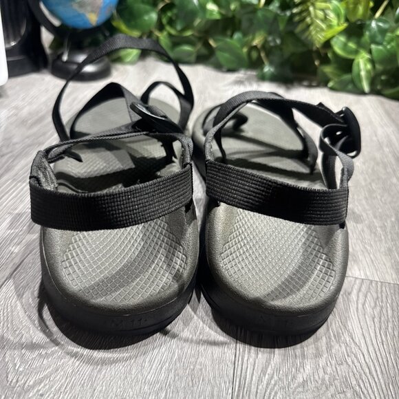 Chaco Z Cloud 2 Classic Strap Sandals Solid Black US Mens Size 11 - Picture 5 of 8
